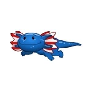 4th of July Axolotl